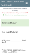 French Level Test اسکرین شاٹ 2