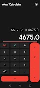 برنامه‌نما AAW calculator عکس از صفحه