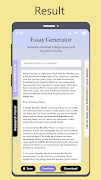 Essay Generator স্ক্রিনশট 2