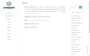 ITPROSPT Technology Blog اسکرین شاٹ 4