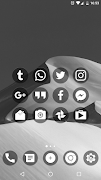2 Schermata GEL DARK - Icon Pack