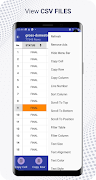 CSV File Viewer - CSV Reader Screenshot 3