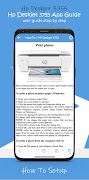 HP Deskjet 3755 Printer Guide اسکرین شاٹ 1