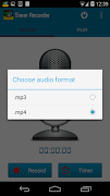 Timer Voice Recorder تصوير الشاشة 3