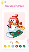 برنامه‌نما Pixel Art عکس از صفحه