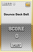 Bounce Back Ball captura de pantalla 2