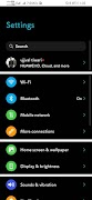 Cloudy Dark Theme imagem de tela 2
