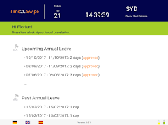 برنامه‌نما Time2L Swipe عکس از صفحه