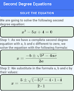 Quadratic Equations Solver ảnh chụp màn hình 1