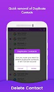 Remove Duplicate Contacts - Co imagem de tela 5