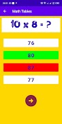 Math Tables Tutor captura de pantalla 6