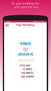 Wedding Day Counter poster