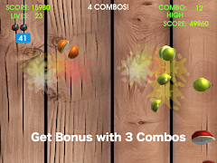 スライスフルーツコンボ - ストレス解消ミニゲーム تصوير الشاشة 5