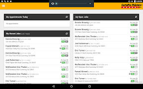 برنامه‌نما CertaOne Mobile عکس از صفحه