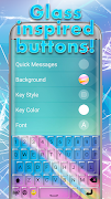پوستر Glass Keyboard