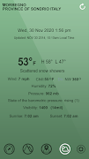 Barometer, Altimeter and Weather.M1 captura de pantalla 5