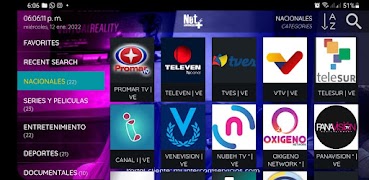 برنامه‌نما Netplus - IPTV عکس از صفحه