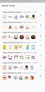 Happy Birthday Stickers ภาพหน้าจอ 4