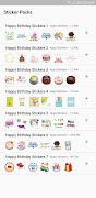 Happy Birthday Stickers screenshot 4