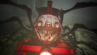 Choo Choo Charles Horror Train पोस्टर