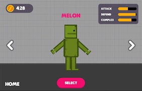 Ragdoll Melon Fight ポスター