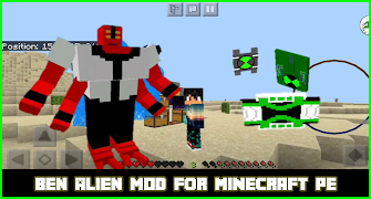 Cool Ben Alien Mod for MCPE syot layar 1