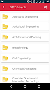 برنامه‌نما GATE / JAM Past Papers & Answe عکس از صفحه