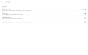 برنامه‌نما Paper Dashboard عکس از صفحه