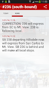 Caltrain screenshot 7