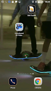 برنامه‌نما Hoverboard 3D Video Wallpaper عکس از صفحه