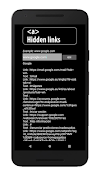 برنامه‌نما Hidden links عکس از صفحه