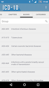 برنامه‌نما ICD-10: Codes of Diseases عکس از صفحه