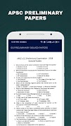 APSC Assam GS Pre & Mains Solved Papers (OFFLINE) Ekran Görüntüsü 1
