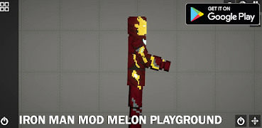 Melon Iron Man Playground  Mod Screenshot 1