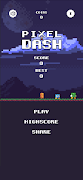 Pixel Dash الملصق