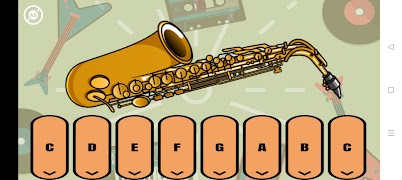 Virtual Saxophone تصوير الشاشة 1