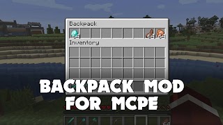 Backpack Mod for Minecraft PE скриншот 2