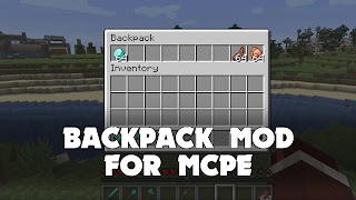Backpack Mod for Minecraft PE syot layar 2