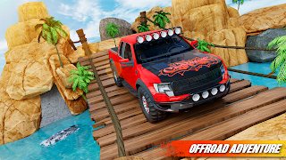 Offroad Jeep Game Simulator スクリーンショット 1