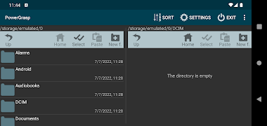 PowerGrasp file manager تصوير الشاشة 1