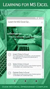 Learn for Microsoft Excel Spre captura de pantalla 1