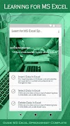 Learn for Microsoft Excel Spre screenshot 1