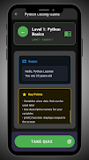 Python Coding Game imagem de tela 1