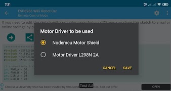 ESP8266 WiFi Robot Car screenshot 6