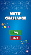 Math Challenge - Math Game plakat