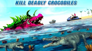 Crocodile Robot Car Games 3d اسکرین شاٹ 7
