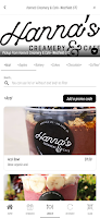 Hanna's CREAMERY & CAFE syot layar 2