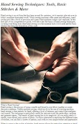 How to Hand Sew Basic Stitches 截图 3