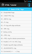 HTML Tutorial Programs スクリーンショット 2