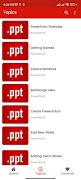 Learn MS PowerPoint captura de pantalla 2